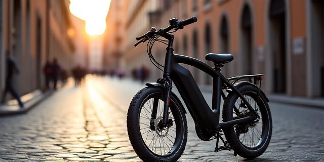 Bicicletta elettrica da città premium